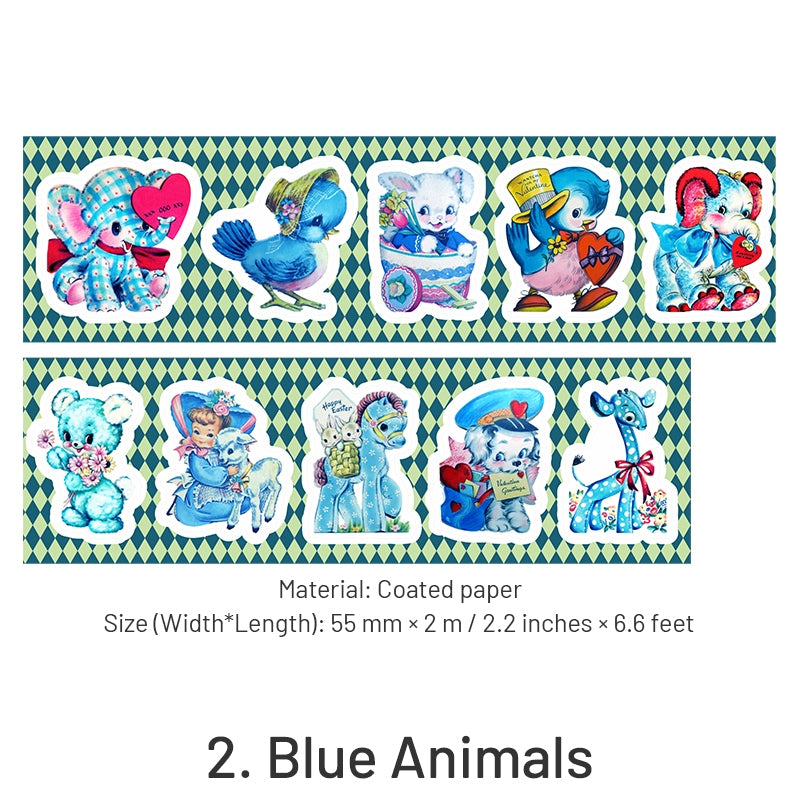 Vintage Animal Doll Theme Tape sku-2