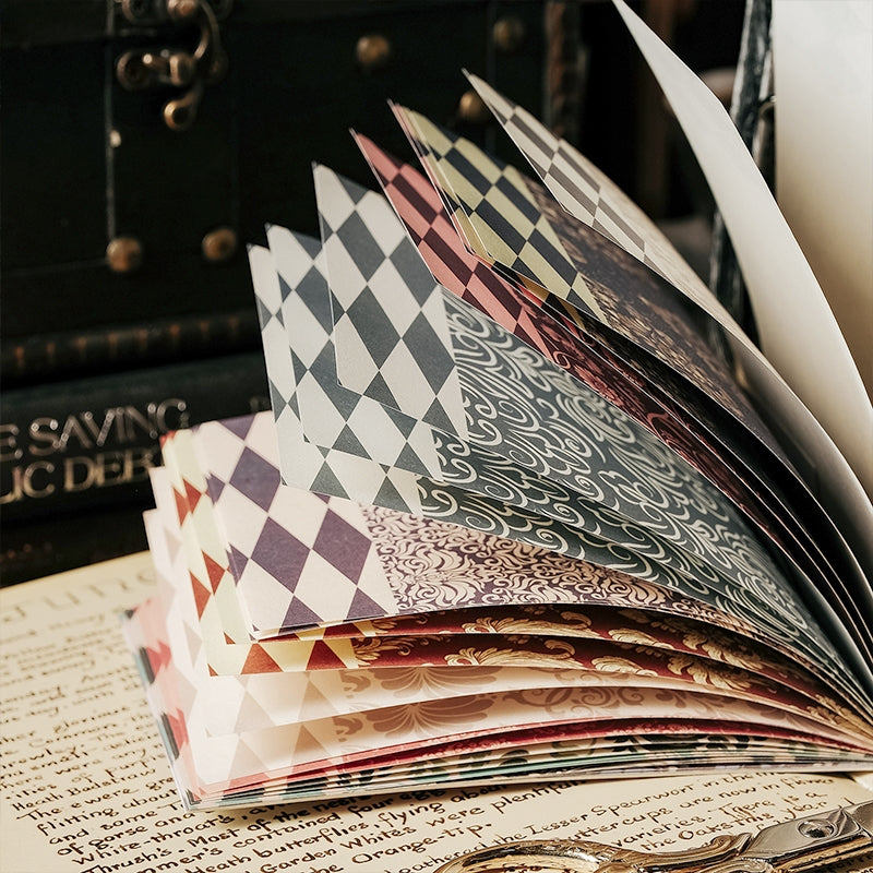 Vintage Baroque Style Border Material Paper b4