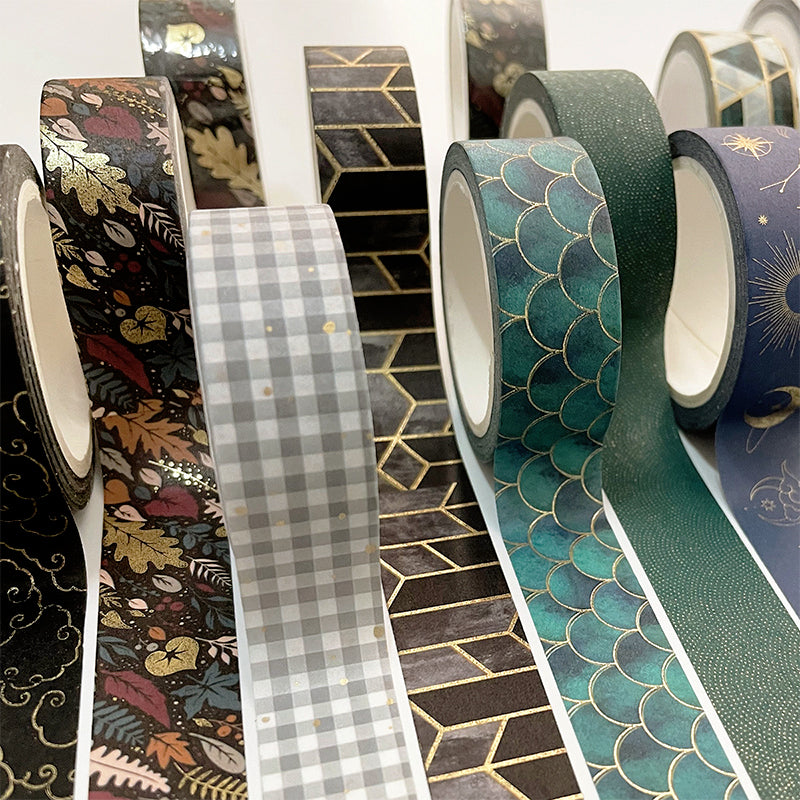 Vintage Bronzing Chinese Style Tape b