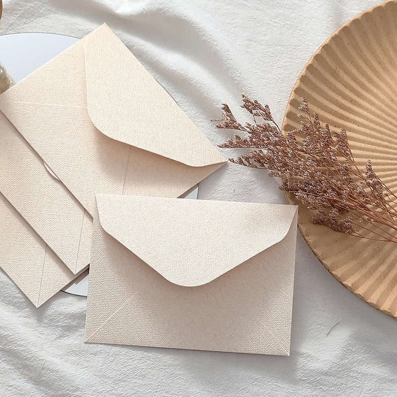 Vintage Chinese Style Linen Envelope b4