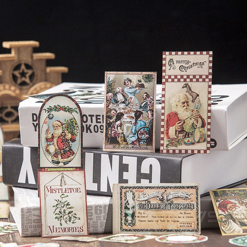 Vintage Christmas Sticker Pack b3