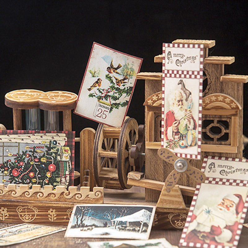 Vintage Christmas Sticker Pack b4