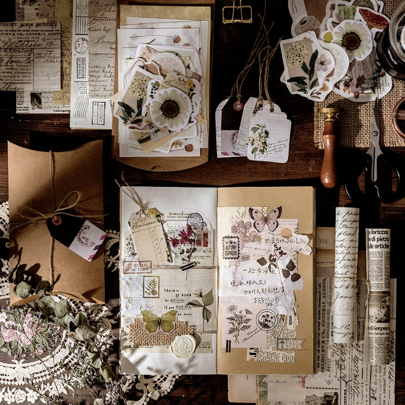 Vintage Collection Room Series Of Stickers b2