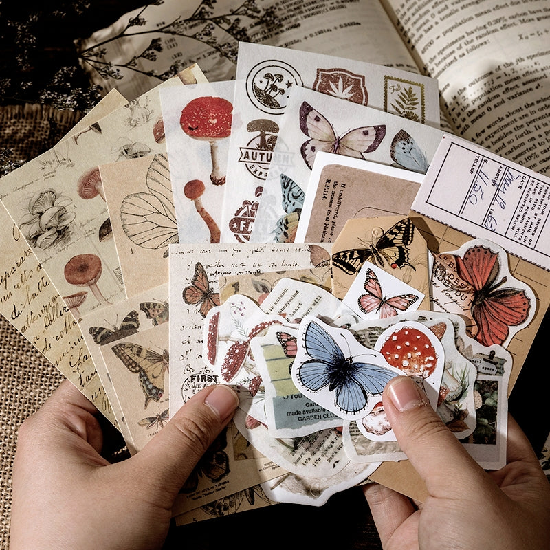 Vintage Collection Room Series Of Stickers c2