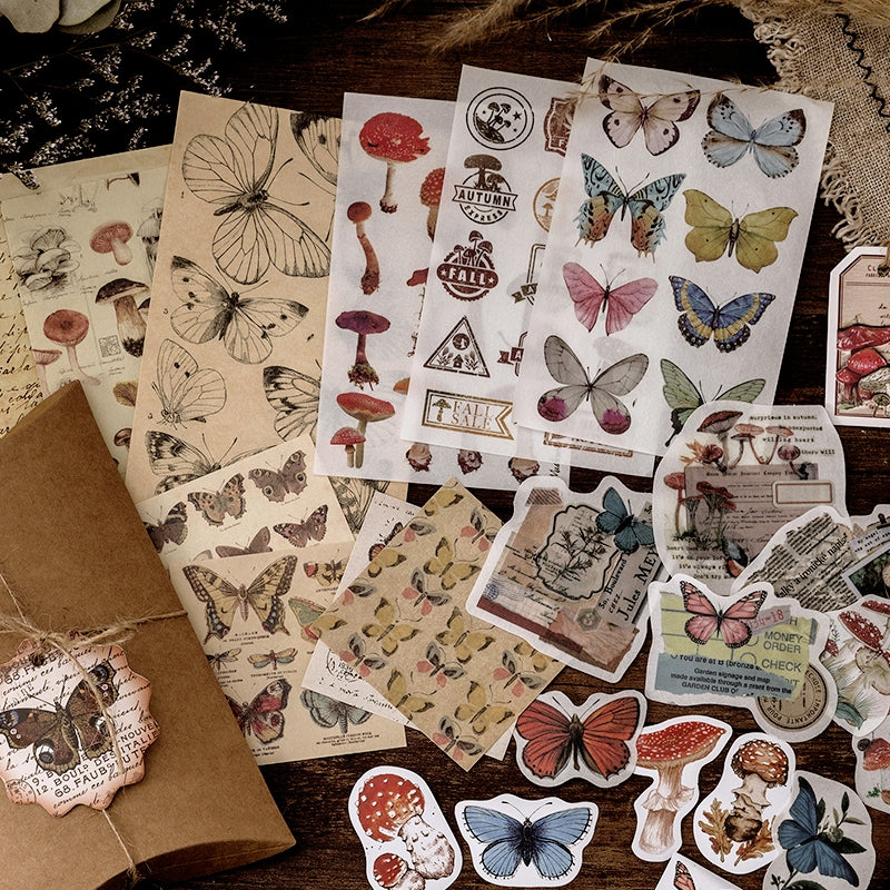 Vintage Collection Room Series Of Stickers c