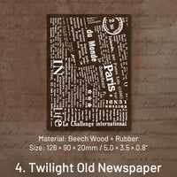 4. Twilight Old Newspaper