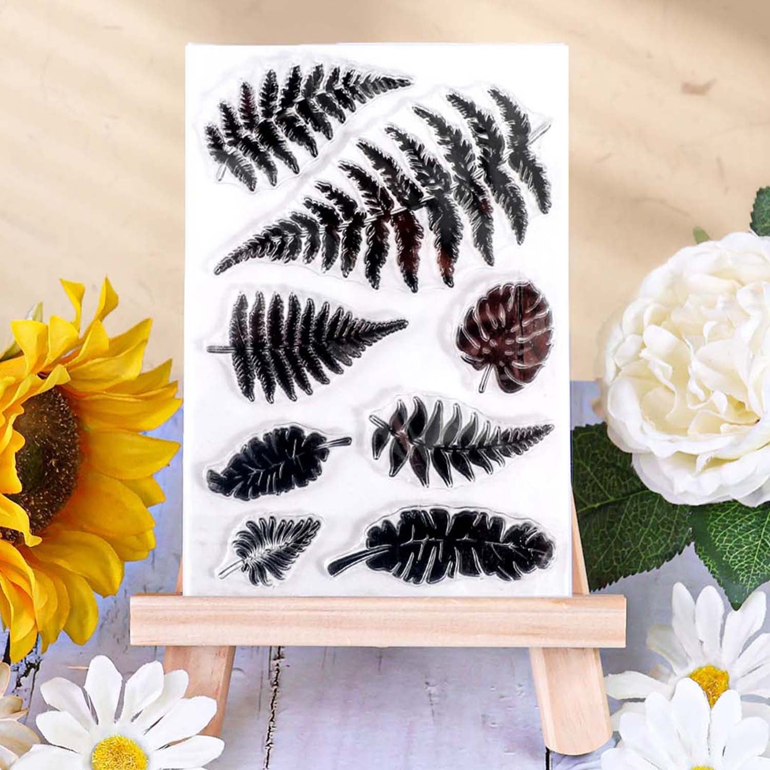 Vintage Fern Clear Silicone Stamp