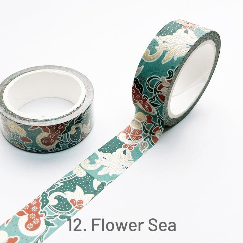 Vintage Hot Stamping Washi Tape 12