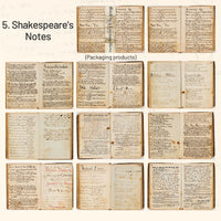 5. Shakespeare's Notes