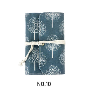 Vintage Linen Cloth Loose-Leaf Journal Notebook 50