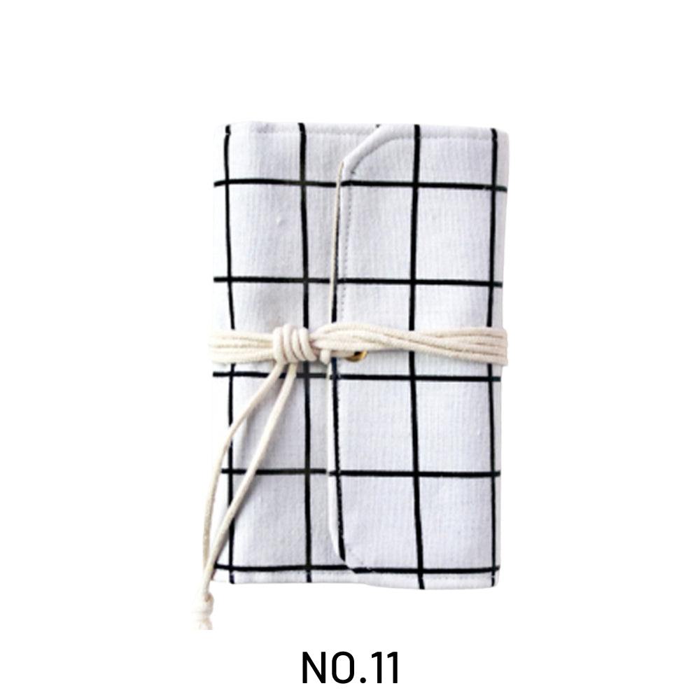 Vintage Linen Cloth Loose-Leaf Journal Notebook 51