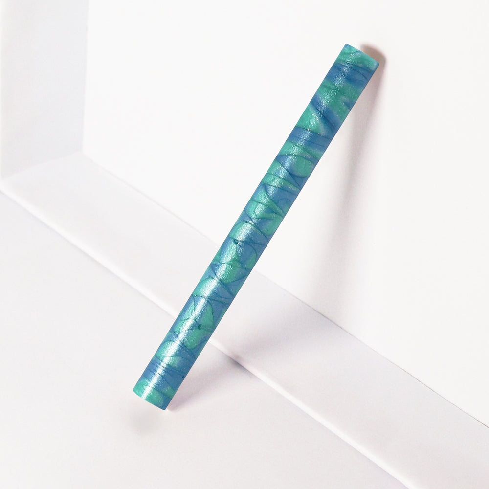 Vintage Lolipop Mixed Color Glue Gun Wax Sticks - Green Blue1