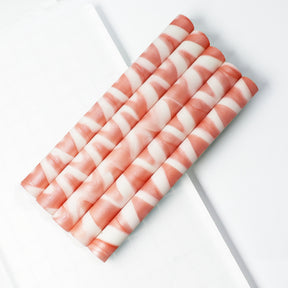 Vintage Lolipop Mixed Color Glue Gun Wax Sticks - Pink Coral