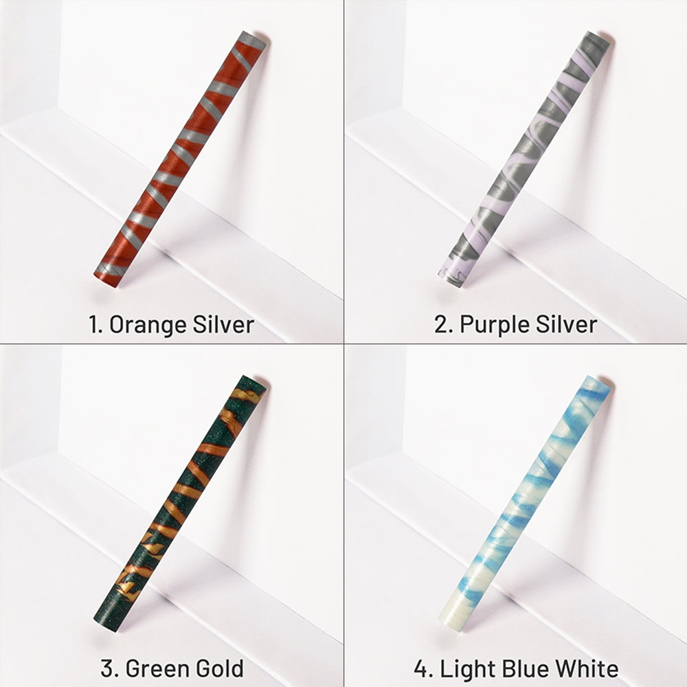 Vintage Lolipop Mixed Color Glue Gun Wax Sticks 1