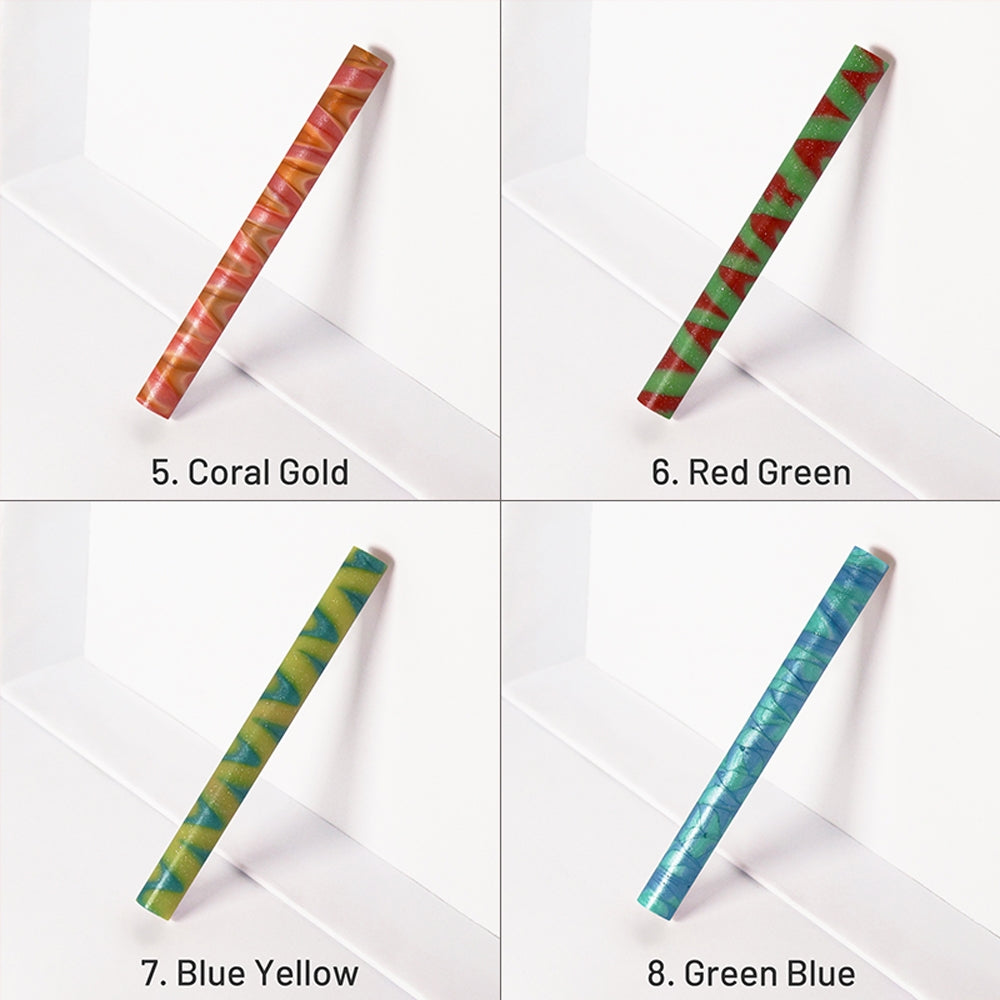 Vintage Lolipop Mixed Color Glue Gun Wax Sticks 2