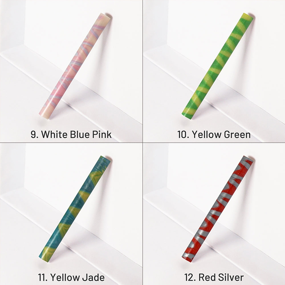 Vintage Lolipop Mixed Color Glue Gun Wax Sticks 3