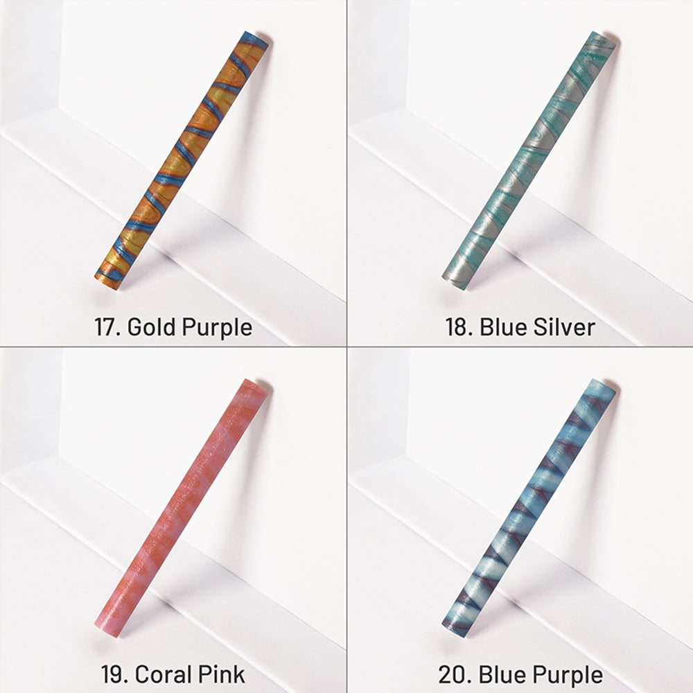 Vintage Lolipop Mixed Color Glue Gun Wax Sticks 5