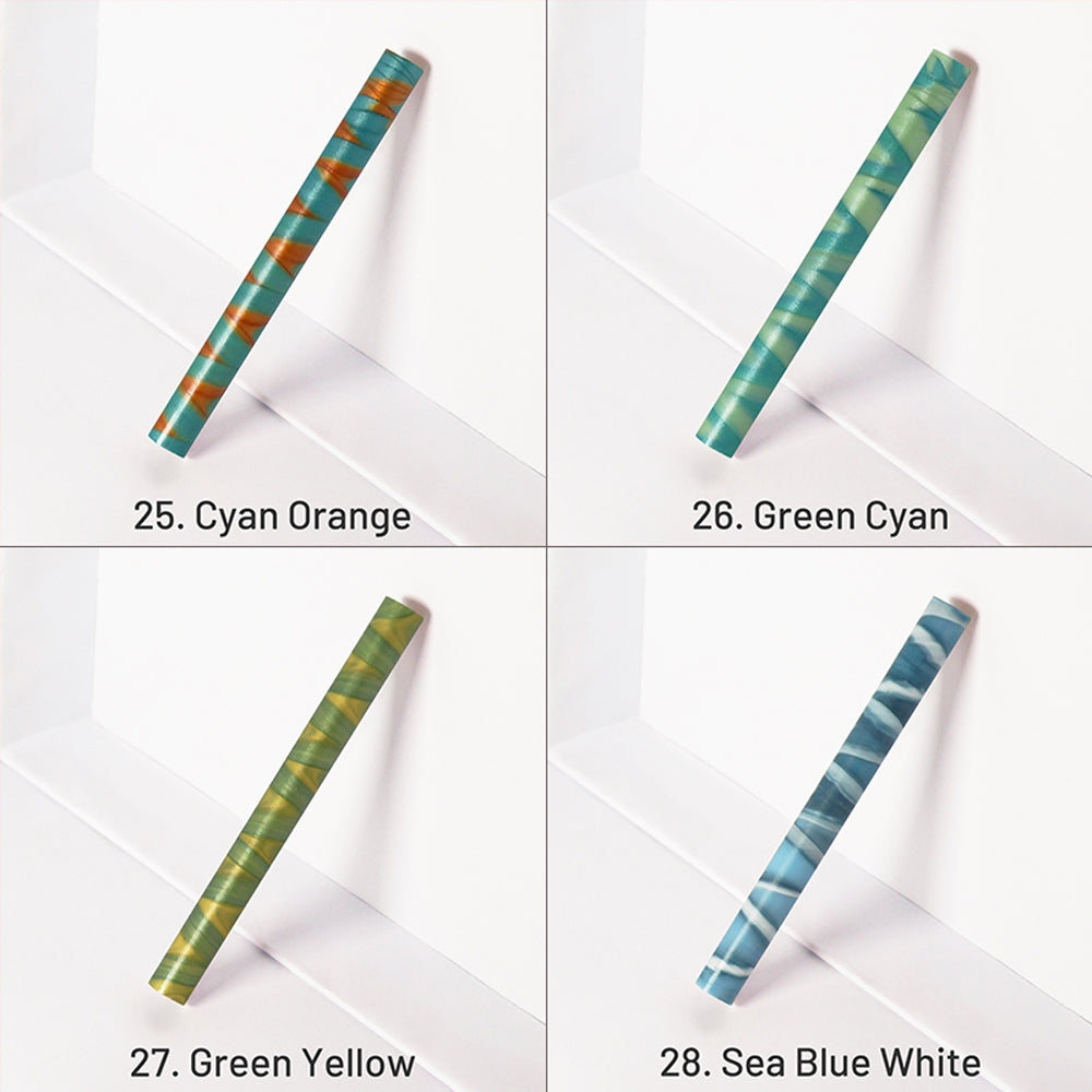 Vintage Lolipop Mixed Color Glue Gun Wax Sticks 7