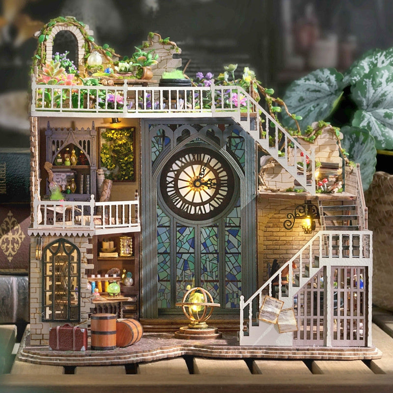 Assembly Model Shop Vintage Magic DIY Assembly Model Kit - Mechanical Wooden Craft | Stamprints