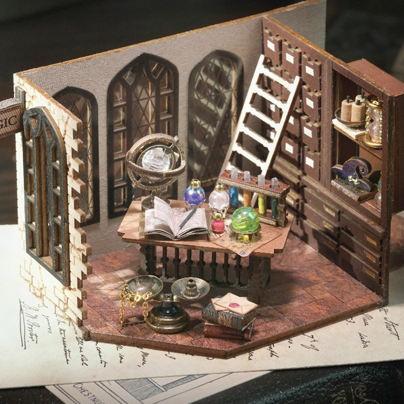 Assembly Model Shop Vintage Magic DIY Assembly Model Kit - Mechanical Wooden Craft | Stamprints