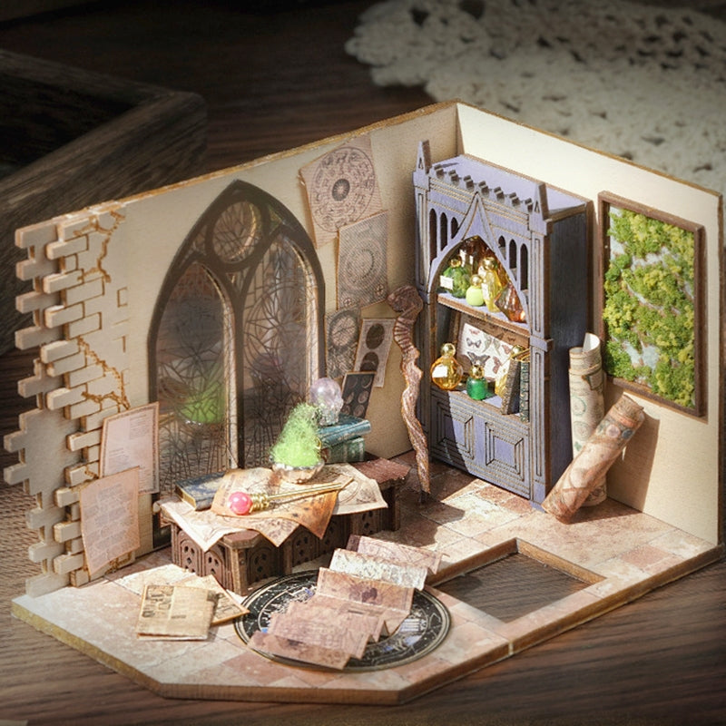 Assembly Model Shop Vintage Magic DIY Assembly Model Kit - Mechanical Wooden Craft | Stamprints