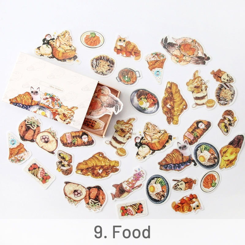 Vintage Plant Boxed Washi Sticker 9