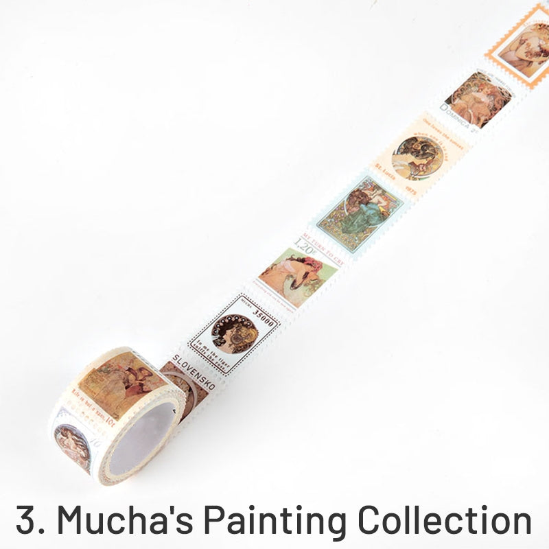 Vintage Post Office Stamp Stickers Washi Tape  sku-3