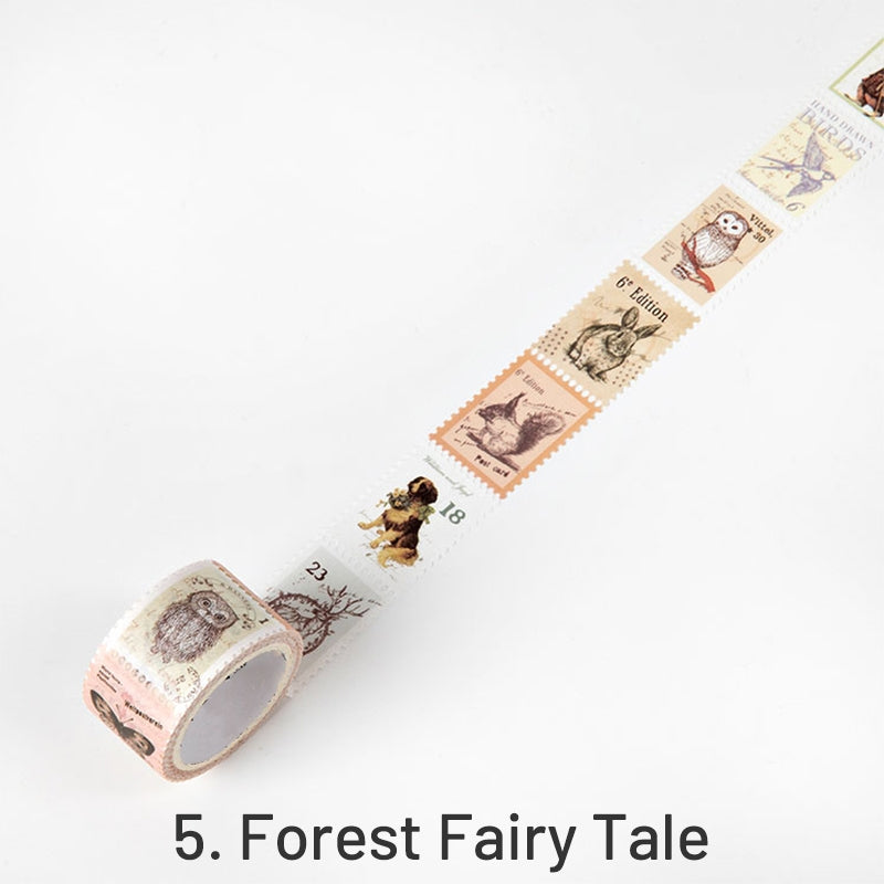 Vintage Post Office Stamp Stickers Washi Tape  sku-5