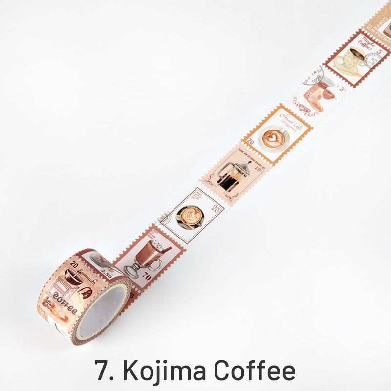 Vintage Post Office Stamp Stickers Washi Tape  sku-7