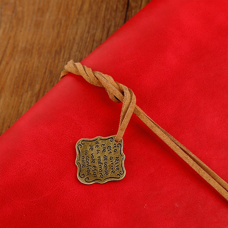 Vintage PU Leather String Tie Journal c1