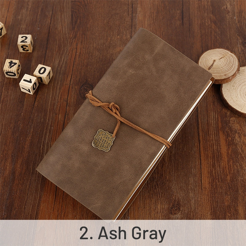 Vintage PU Leather String Tie Journal Notebook | Stamprints