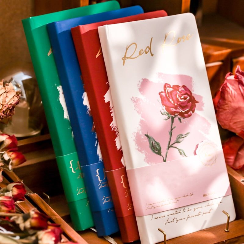 Vintage Rose Journal Notebook b4