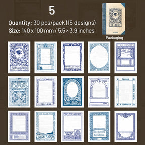 Vintage Themed Scrapbook Paper sku-5