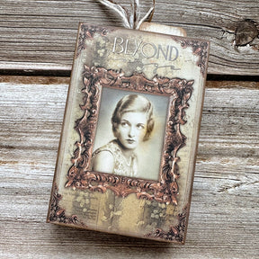 Vintage Wedding-themed Handmade Junk Journal Collection Folder b1