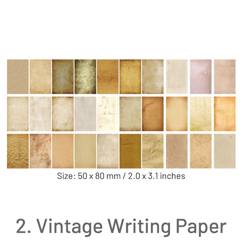 Vintage Writing Paper Journal Paper Book sku-2