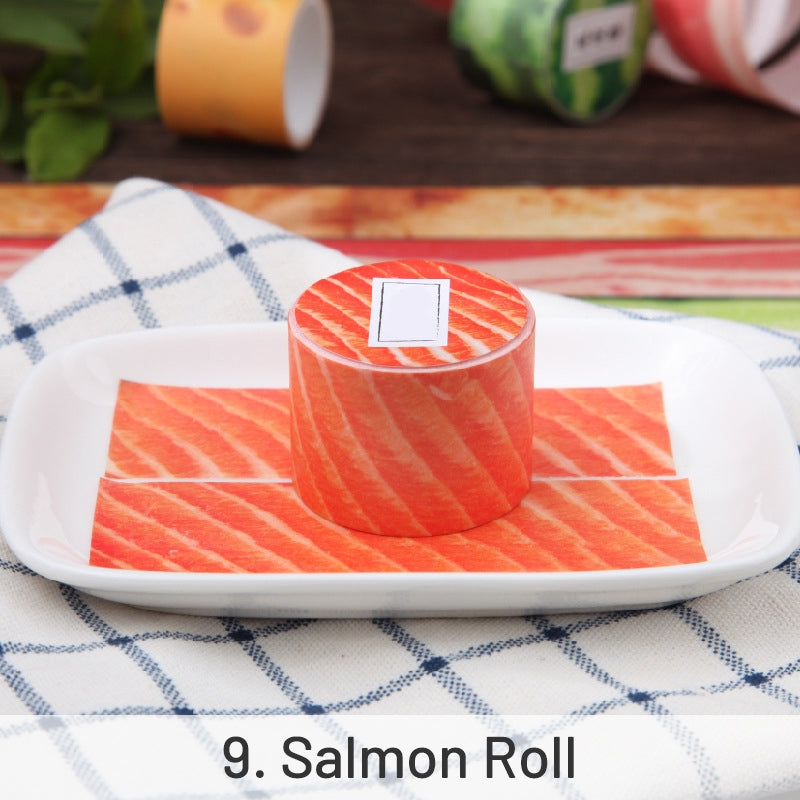 Vivid Artificial Food Two-Side Offset Paper sku-9