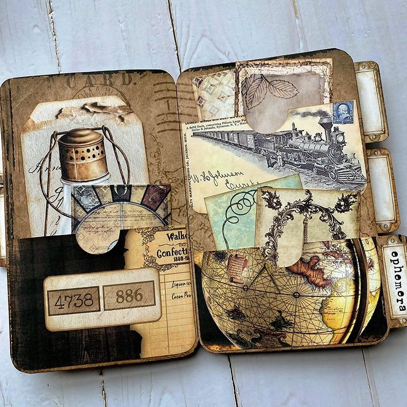 Travel Journaling Kit, Scrapbook Supplies for Travellers, Wanderlust Paper  Ephemera 