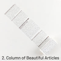 2. Column of Beautiful Articles