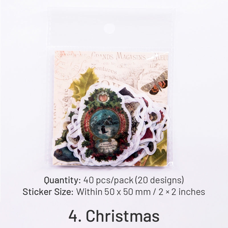 Washi Decorative Stickers - Christmas, Flower, Alice, Angel, Girl sku-4