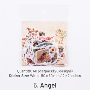 Washi Decorative Stickers - Christmas, Flower, Alice, Angel, Girl sku-5
