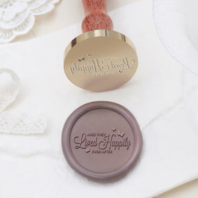 Wedding Invitation & Announcement Wax Seal Stamp - Style 23 23