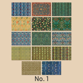 William Morris Pattern Vintage Journal Decorative Paper sku-1