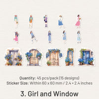 3. Girl and Window
