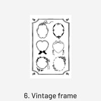 6. Vintage frame