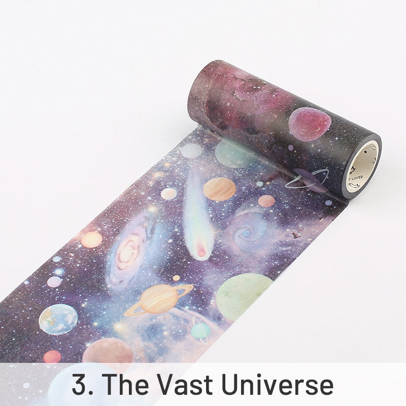 Wonderful Universe Extra Wide Washi Tape sku-3