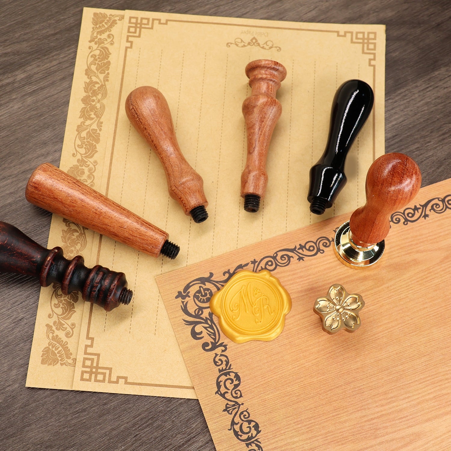 Wooden Wax Seal Handle 5