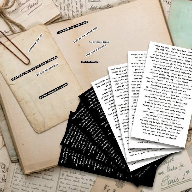 Words and Labels Stickers2