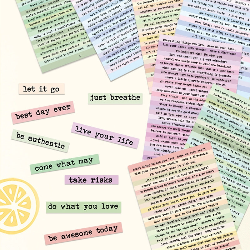 Words and Labels Stickers5