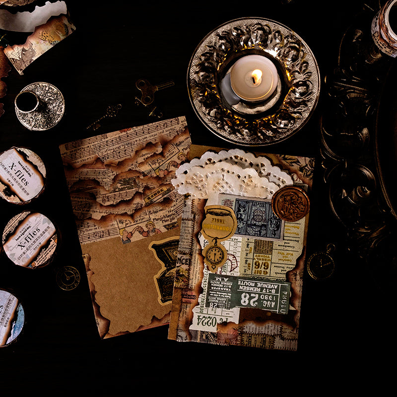 X-Files Retro Burnt Edge Washi Tape a2