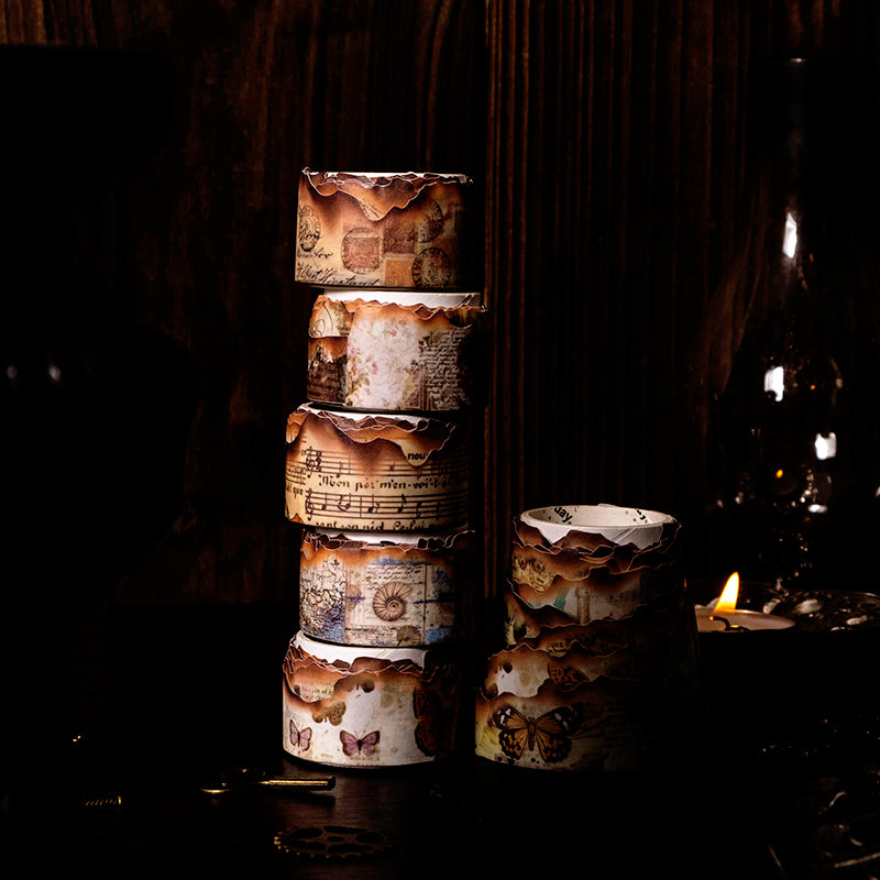 X-Files Retro Burnt Edge Washi Tape b2